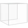  antracitszürke horganyzott acél tyúkketrec tetővel 603x98x90 cm
