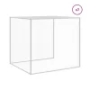  antracitszürke horganyzott acél tyúkketrec tetővel 803x98x90 cm