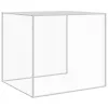  antracitszürke horganyzott acél tyúkketrec tetővel 803x98x90 cm