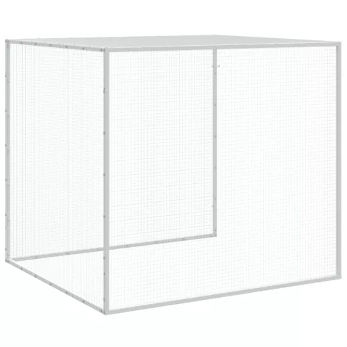  antracitszürke horganyzott acél tyúkketrec tetővel 803x98x90 cm