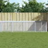  antracitszürke horganyzott acél tyúkketrec tetővel 1003x98x90cm