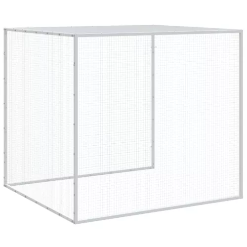  antracitszürke horganyzott acél tyúkketrec tetővel 1003x98x90cm