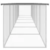  antracitszürke horganyzott acél tyúkketrec tetővel 603x98x90 cm