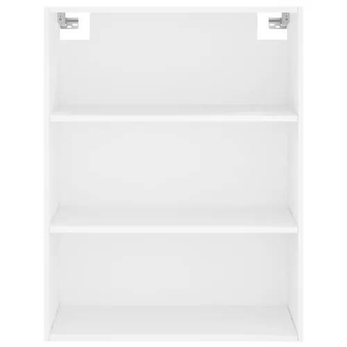  fehér szerelt fa magasszekrény 69,5 x 34 x 180 cm