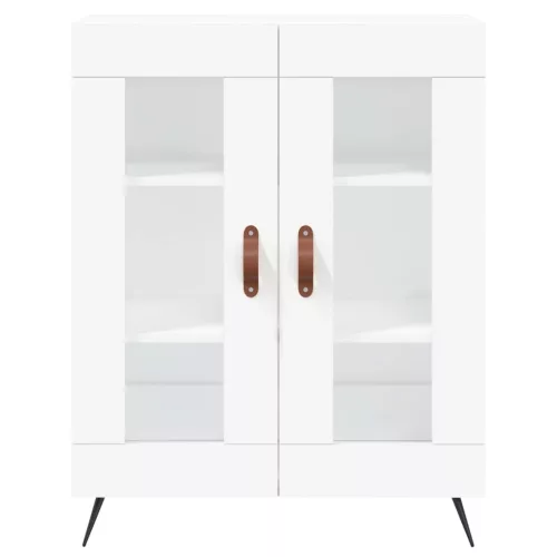  fehér szerelt fa magasszekrény 69,5 x 34 x 180 cm