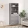  szürke sonoma szerelt fa magasszekrény 69,5 x 34 x 180 cm