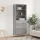  szürke sonoma szerelt fa magasszekrény 69,5 x 34 x 180 cm