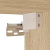  sonoma tölgy szerelt fa magasszekrény 69,5 x 34 x 180 cm