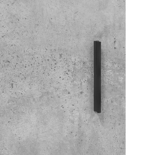  betonszürke szerelt fa magasszekrény 69,5 x 34 x 180 cm