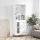  fehér szerelt fa magasszekrény 69,5 x 34 x 180 cm