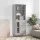  szürke sonoma szerelt fa magasszekrény 69,5 x 34 x 180 cm