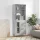  betonszürke szerelt fa magasszekrény 69,5 x 34 x 180 cm