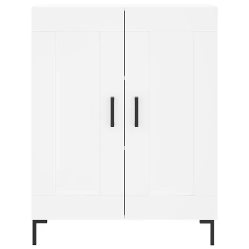  fehér szerelt fa magasszekrény 69,5 x 34 x 180 cm