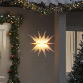    3 db összecsukható fehér karácsonyi lámpa LED-del 57 cm