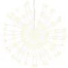  2 db karácsonyi meleg fehér csillagfény 140 db LED 17 cm