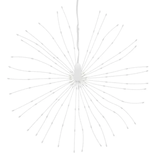  8 db karácsonyi meleg fehér csillagfény 140 db LED 17 cm
