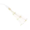  8 db karácsonyi meleg fehér csillagfény 140 db LED 17 cm