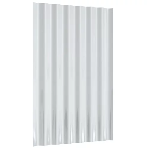  12 db zöld horganyzott acél tetőpanel 60 x 36 cm