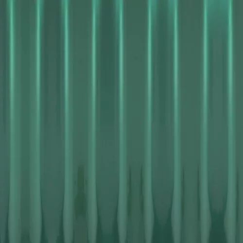  12 db zöld horganyzott acél tetőpanel 60 x 36 cm