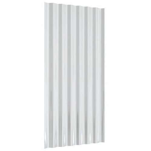  12 db antracitszürke porszórt acél tetőpanel 80x36 cm