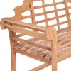  tömör tíkfa kerti pad 127 x 58,5 x 92,5 cm