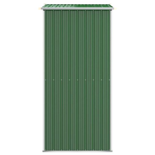  zöld horganyzott acél kerti fészer 192x108x223 cm