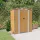  világosbarna horganyzott acél kerti fészer 192x108x223 cm