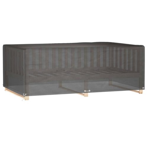  téglalap alakú kerti bútorhuzat 12 fűzőlyukkal 213x132x75 cm