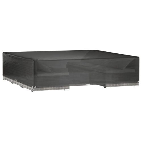  négyzet alakú kerti bútorhuzat 16 fűzőlyukkal 240 x 240 x 55 cm