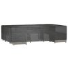  téglalap alakú kerti bútorhuzat 12 fűzőlyukkal 315x180x75 cm