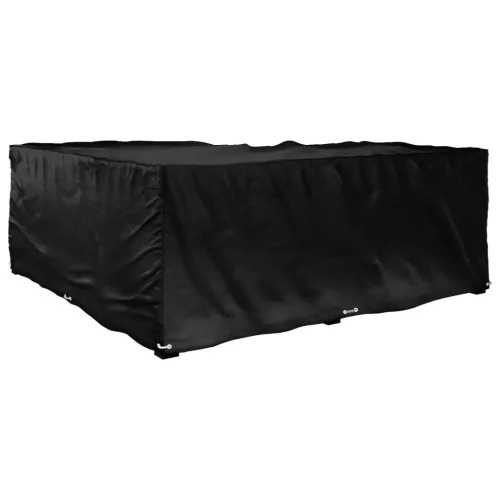  L-alakú kerti bútorhuzat 16 fűzőlyukkal 215 x 215 x 70 cm