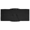  fekete polietilén kerti párnatároló zsák 135 x 40 x 55 cm