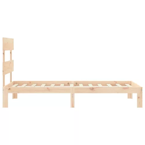  tömör fenyőfa ágy matrac nélkül 90 x 200 cm
