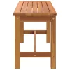  tömör akácfa kerti pad 80 x 35 x 45 cm