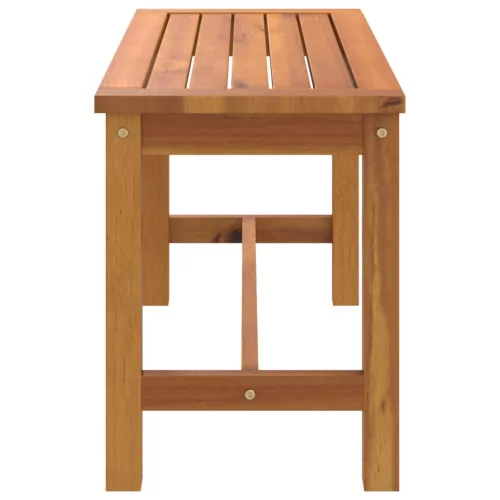  tömör akácfa kerti pad 80 x 35 x 45 cm