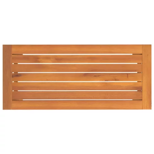  tömör akácfa kerti pad 80 x 35 x 45 cm