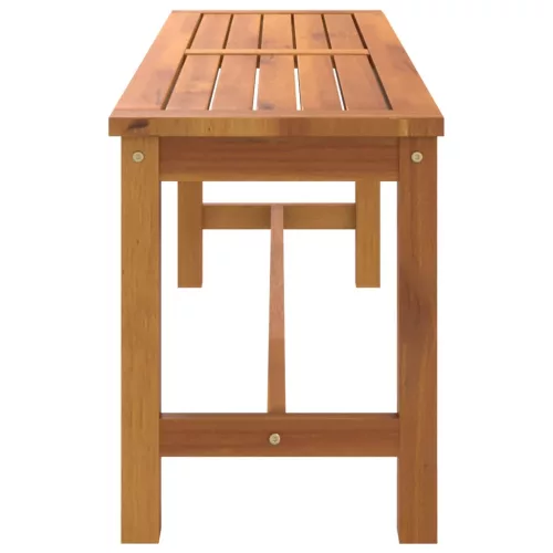 tömör akácfa kerti pad 110 x 35 x 45 cm