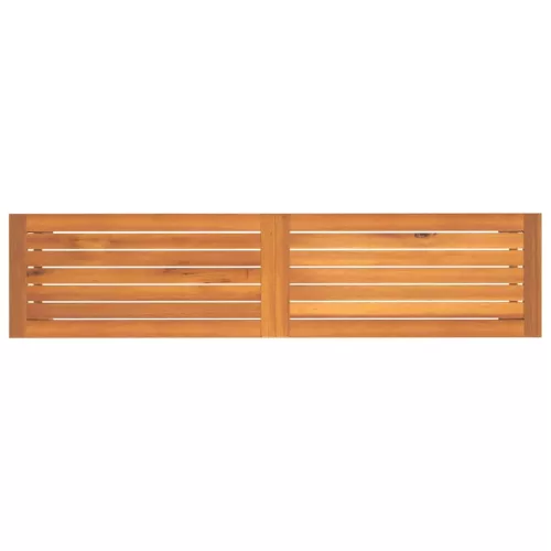  tömör akácfa kerti pad 150 x 35 x 45 cm