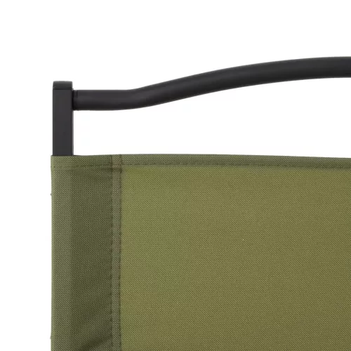  2 db zöld oxford szövet camping szék 54 x 43 x 59 cm
