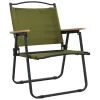  2 db zöld oxford szövet camping szék 54x55x78 cm