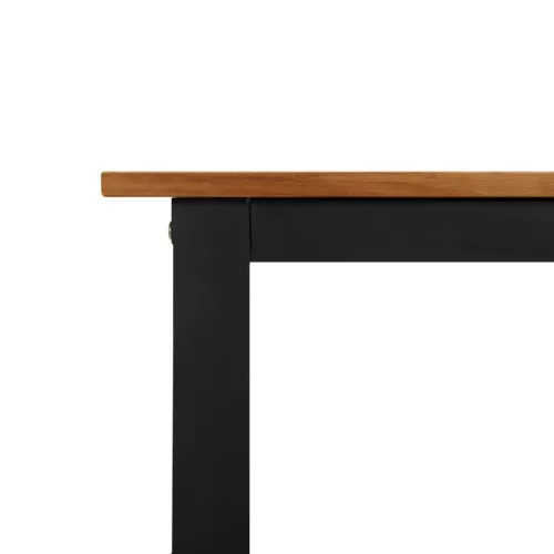  tömör akácfa kerti asztal U-alakú lábakkal 200 x 90 x 75 cm