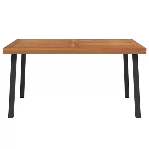  tömör akácfa kerti asztal 150 x 90 x 75 cm