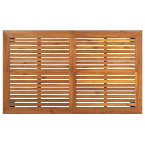  tömör akácfa kerti asztal 150 x 90 x 75 cm