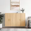  2 db sonoma tölgy fali szekrény 69,5 x 34 x 90 cm