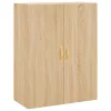  2 db sonoma tölgy fali szekrény 69,5 x 34 x 90 cm
