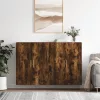  2 db füstös tölgy színű faliszekrény 69,5 x 34 x 90 cm