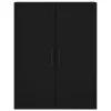  2 db fekete fali szekrény 69,5 x 34 x 90 cm