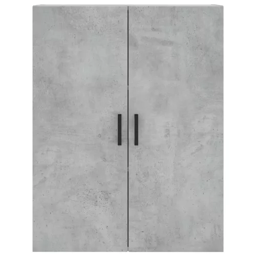  betonszürke szerelt fa magasszekrény 69,5 x 34 x 180 cm
