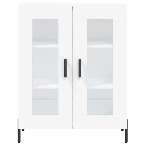  fehér szerelt fa magasszekrény 69,5 x 34 x 180 cm