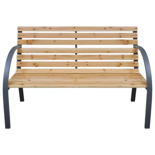  tömör fenyőfa kerti pad 112 cm